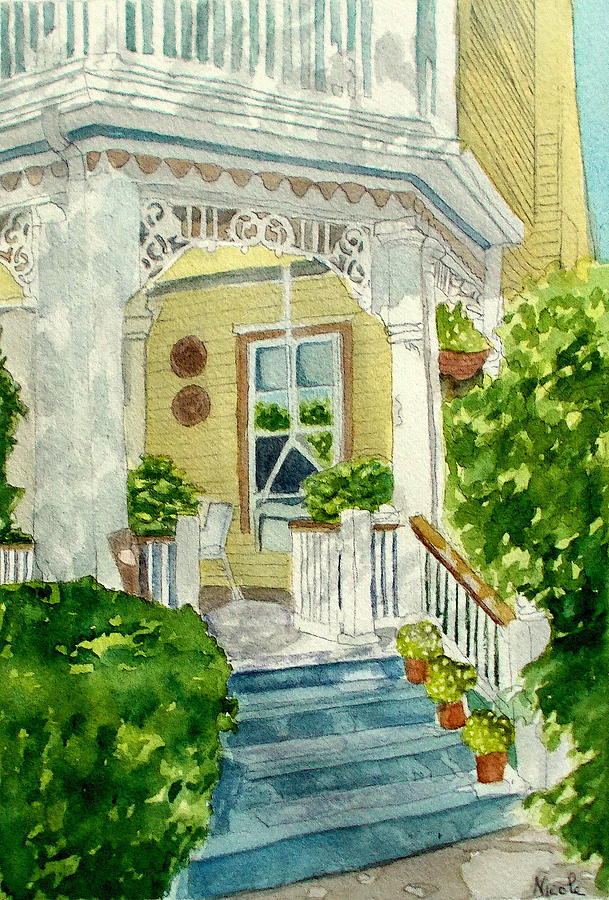 Summer Porch Painting