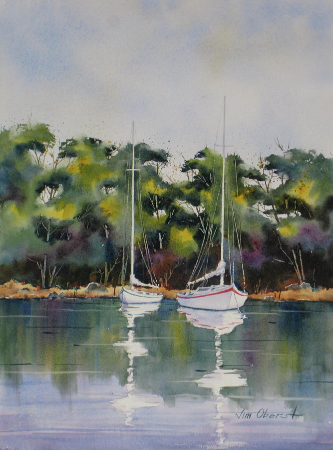Summer Reverie Painting by Jim Oberst