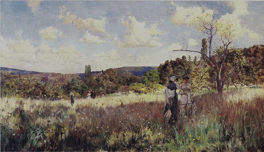 Summer Painting by Reynold Jay