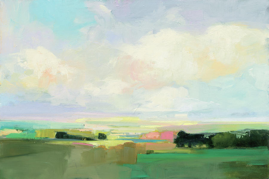 Abstract Painting - Summer Sky I by Julia Purinton