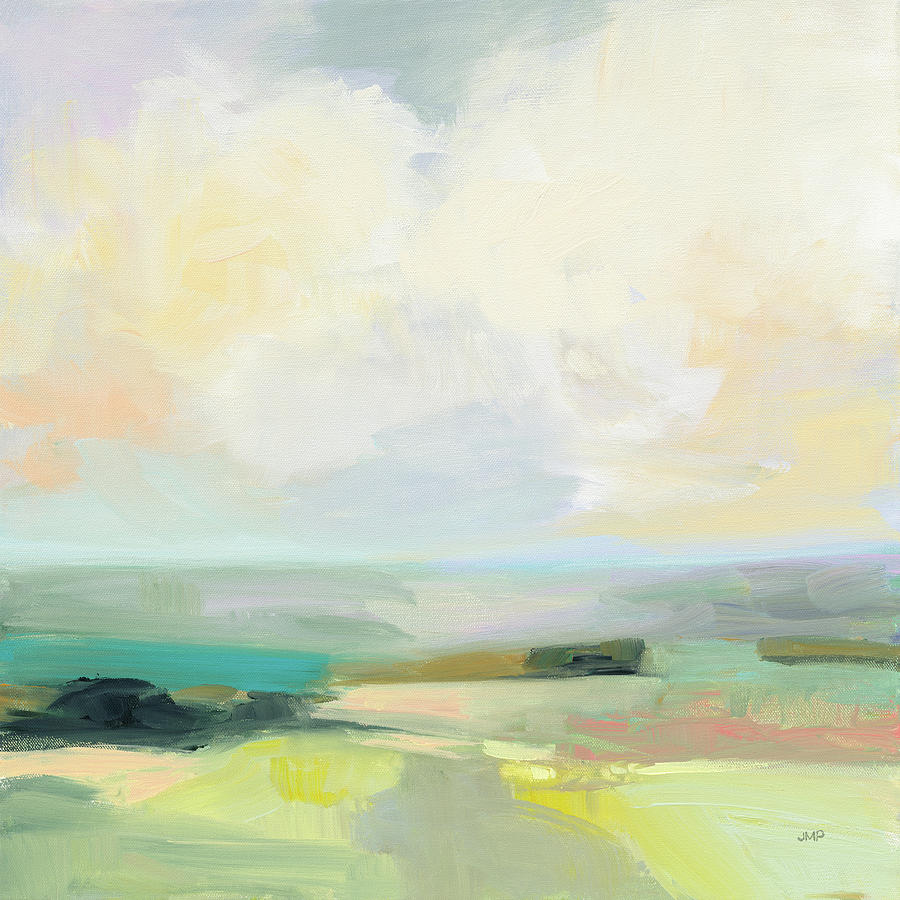 Abstract Painting - Summer Sky IIi by Julia Purinton