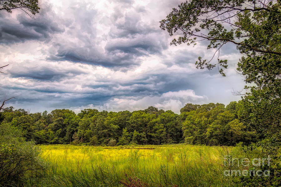 Summer Storm Clouds Photograph by Kathy Sherbert