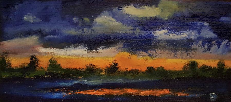 Summer Storms         4819 Painting by Cheryl Nancy Ann Gordon