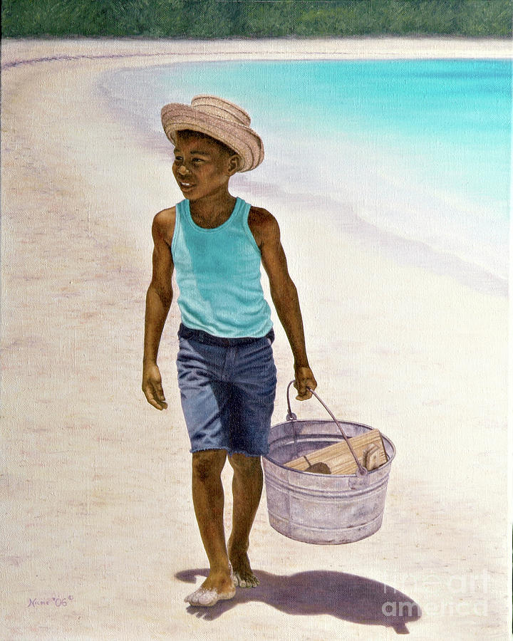 Summer Time Painting by Nicole Minnis