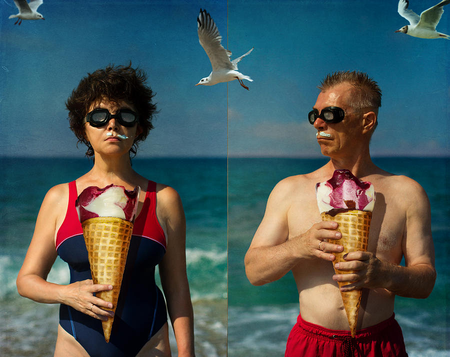 Ice Cream Photograph - Summer Time2 by Svetlana Melik-nubarova