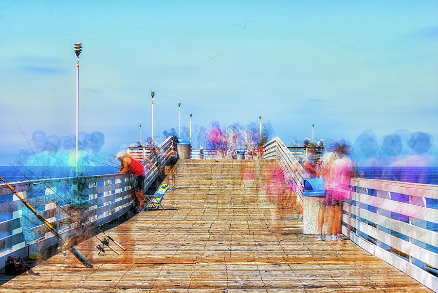 Summer Vibes At Crystal Pier Photograph by Joseph S Giacalone