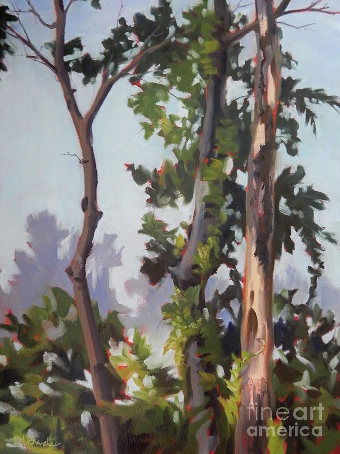 Summer Vines Painting by K M Pawelec