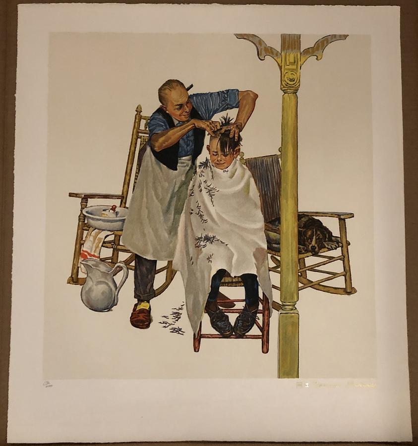 Summers Start Mixed Media by Norman Rockwell