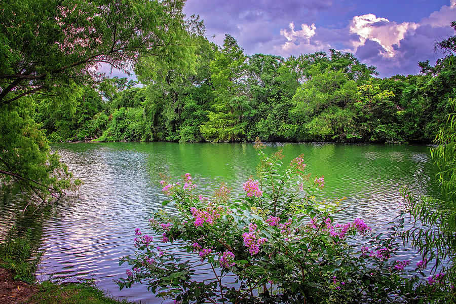 Summers Touch at Cibolo Creek Photograph by Lynn Bauer