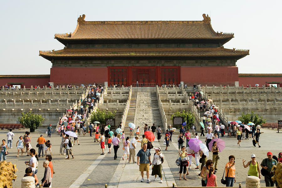 Summertime Crowds, Forbidden City Photograph by Lonely Planet