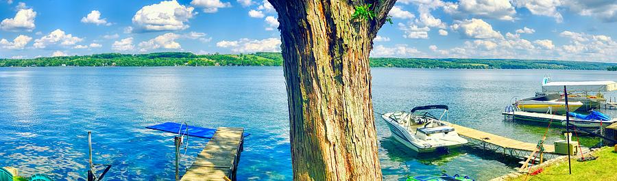 Summertime Lake Vibes Panorama Photograph by Anthony Giammarino