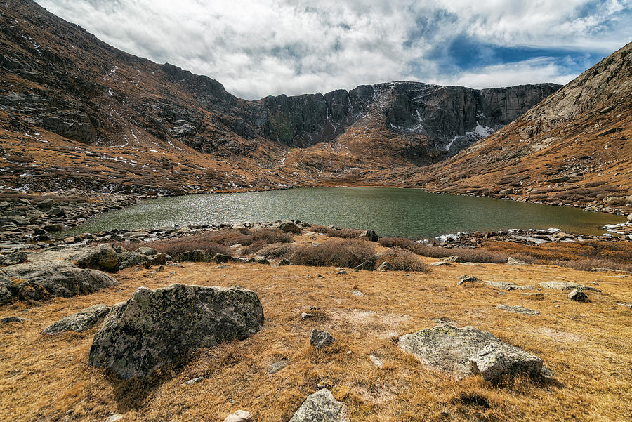 Summit Lake In The Mount Evans Wilderness, Colorado Photograph by Cavan ...