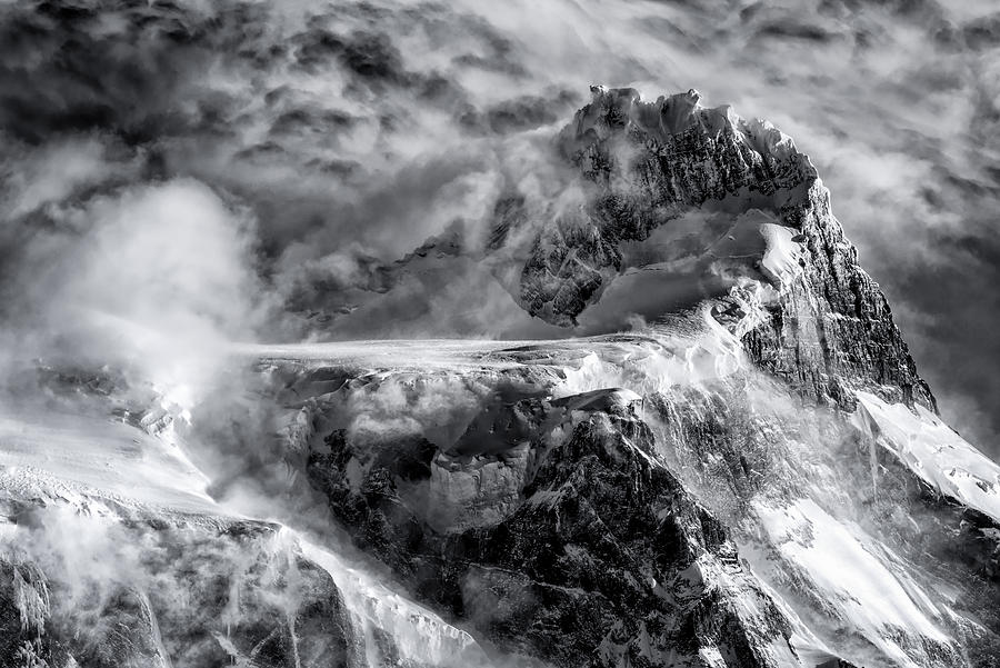 Mountain Photograph - Summits Of Patagonia by Carlos Guevara Vivanco