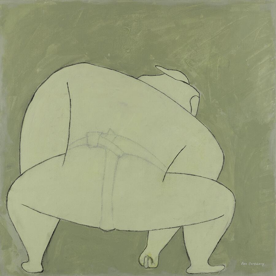 Sumo Wrestler Painting