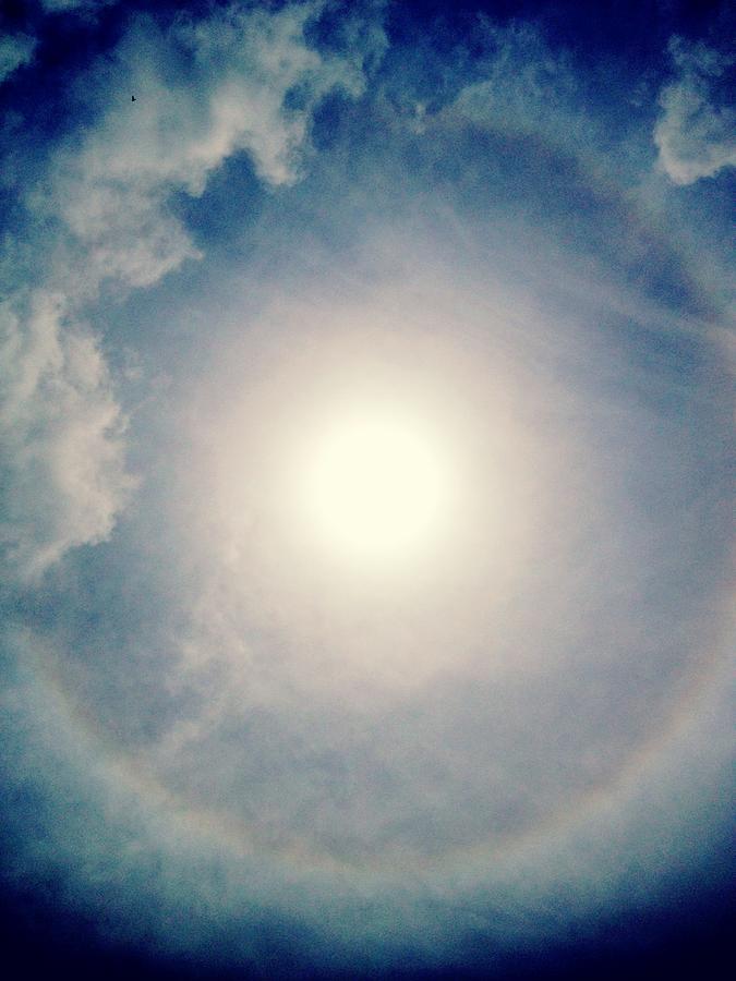 Sun Halo Photograph by Jenny Wymore - Sunkissed Photography