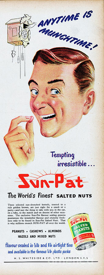 Sun-pat Salted Peanuts Photograph by Picture Post