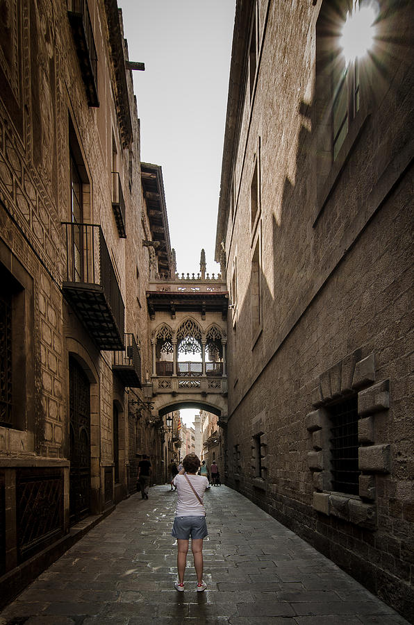 Barcelona Photograph - Sun Reflected by Flavio Bertazzi