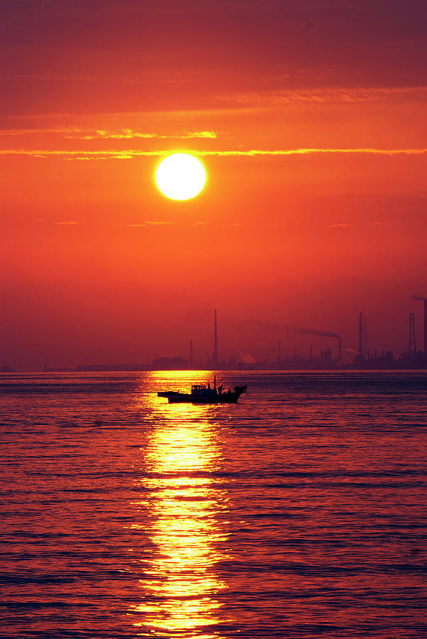Sun Rise Photograph by Photoed By Wang Naian