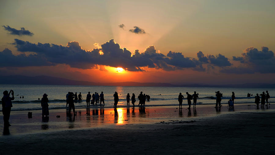 Sun Set Point Photograph by Subhash Sapru