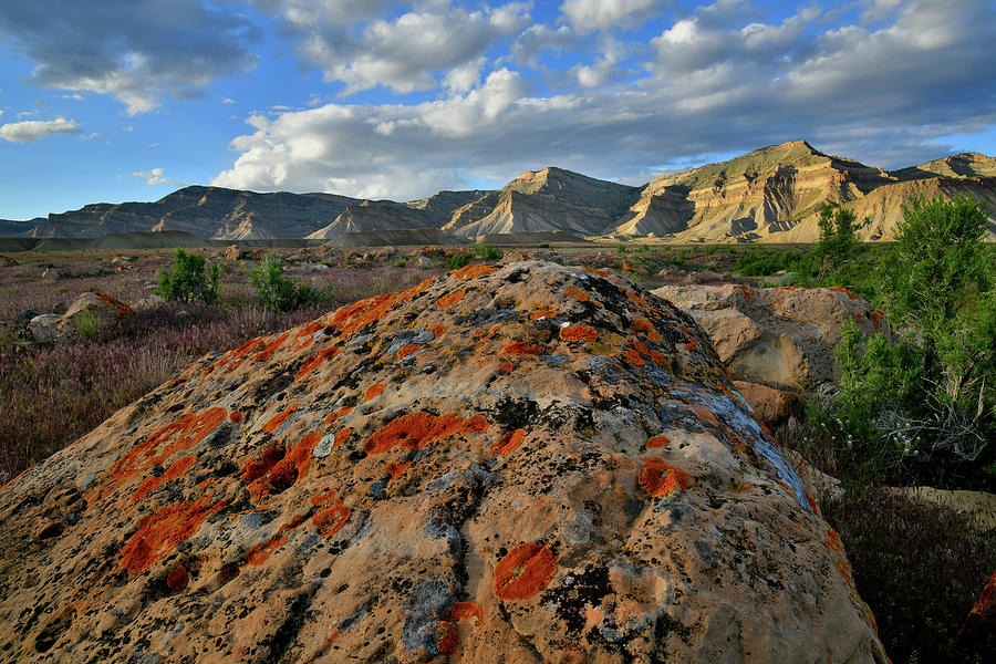 Sun Sets on Book Cliffs in Grand Junction CO Photograph by Ray Mathis
