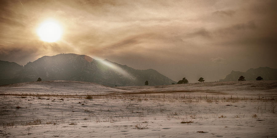 Sun Setting on the Mountain by Dan Urban Sun Setting on the Mountain by Dan Urban