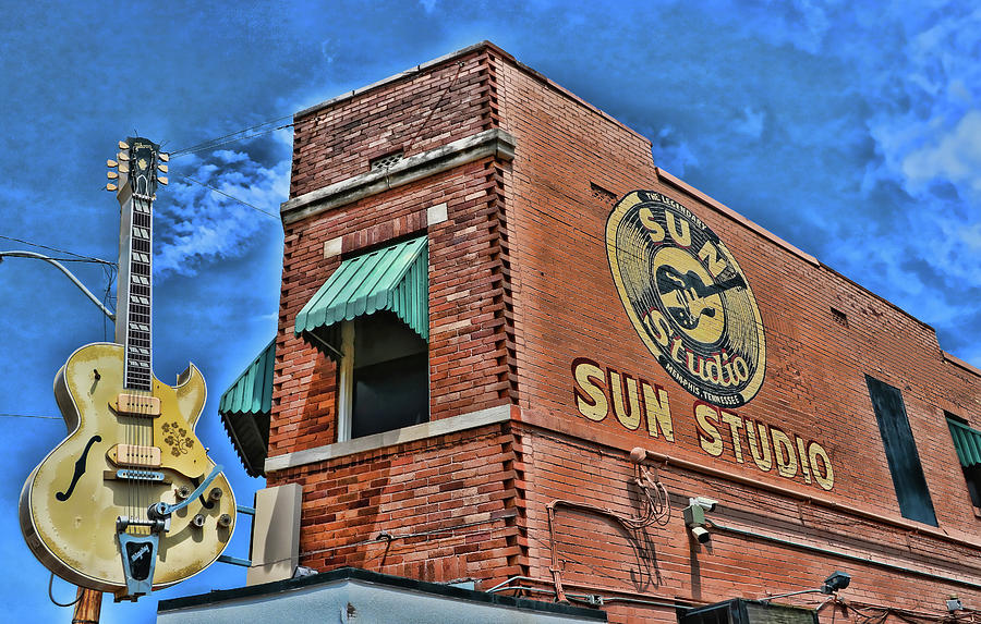 Sun Studios/ Records # 2 - Memphis Photograph by Allen Beatty