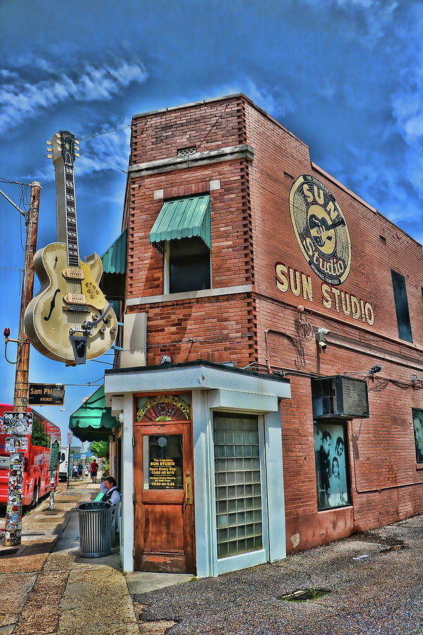 Sun Studios/ Records - Memphis Photograph by Allen Beatty
