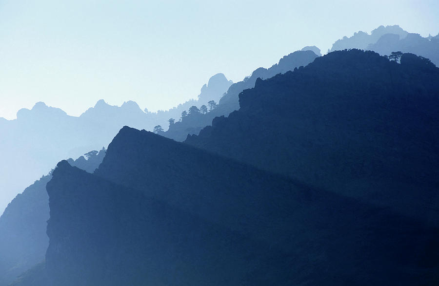 Sunbeams On Mountain Summits, Bavella Photograph by Sami Sarkis