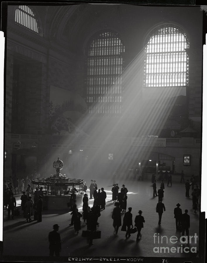 Sunbeams Streaming Into Grand Central Photograph by Bettmann