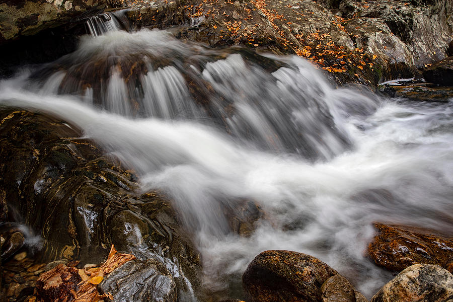 Waterfall Photograph - Sunburst Falls Or Pigeon River Cascades by Bill Gozansky