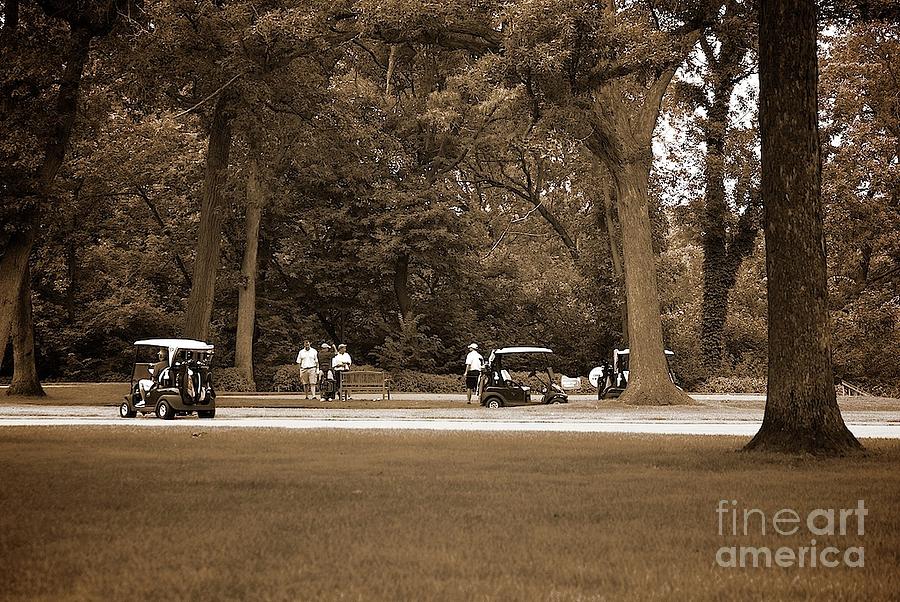 Sports Photograph - Sunday at the Country Club by Frank J Casella