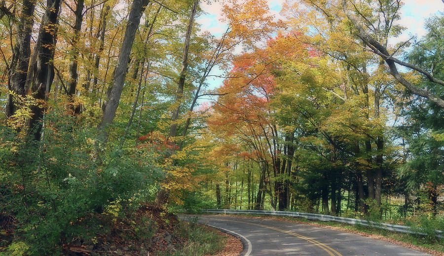 Fall Photograph - Sunday drive by Tammy Espino