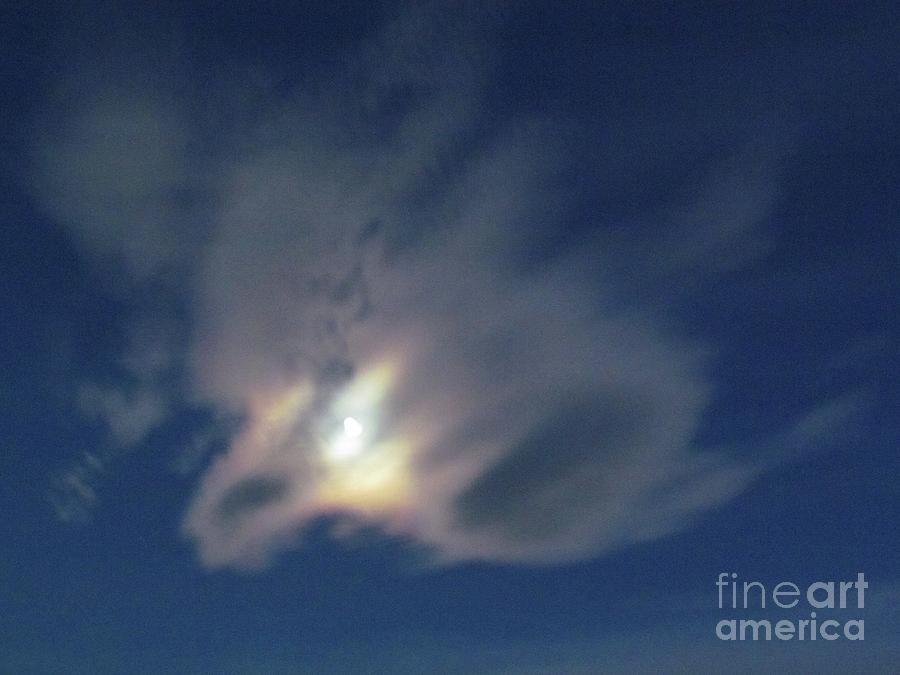 Sundog  Spirit Cloud Real Ghosts Photograph by Delynn Addams