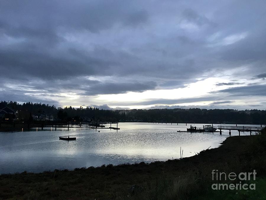 Boat Photograph - Sundown At The Spit by LeLa Becker