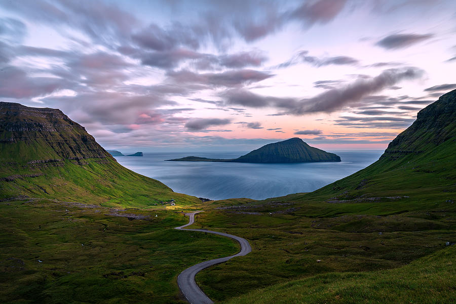 Sundown Light Of Faroe Islands Photograph by Ariel Ling