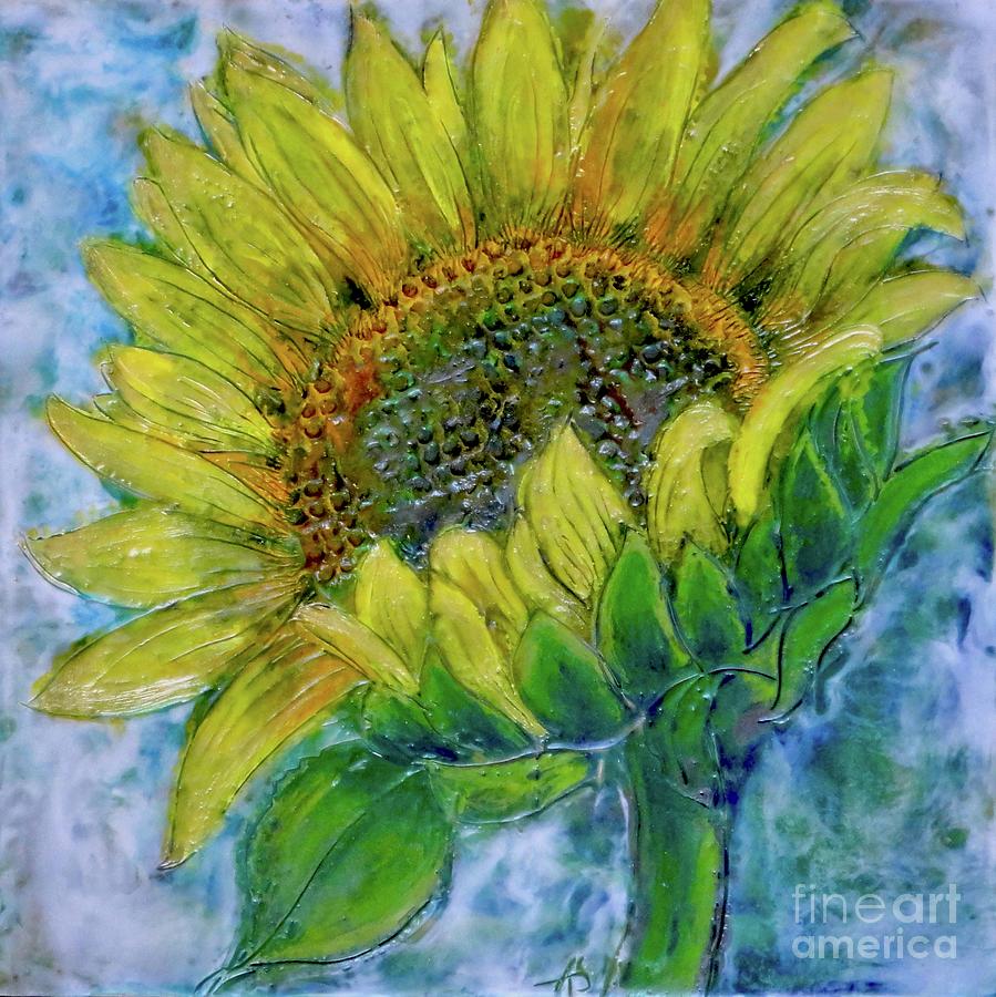 Sunflower Happiness Painting by Amy Stielstra