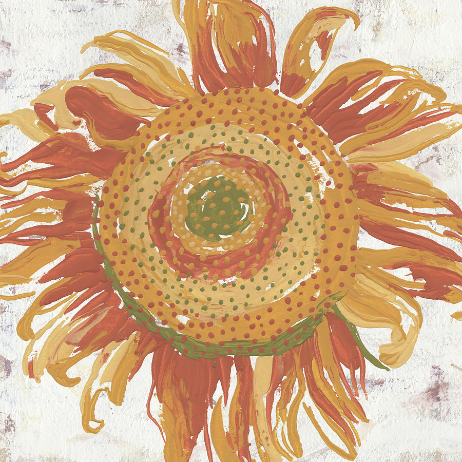 Sunflower IV Painting by Nikita Coulombe