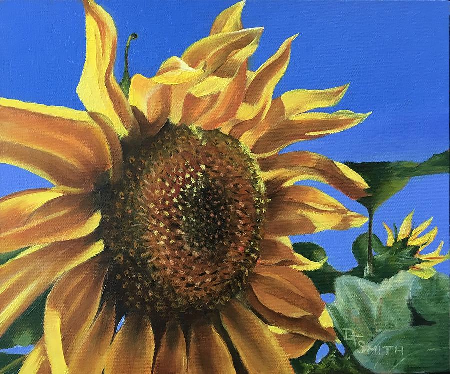 Sunflower Painting - Sunflower Sunlight  by Daniel Smith