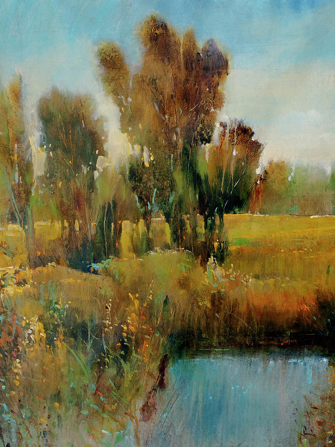 Sunkissed Field I Painting by Tim Otoole - Fine Art America