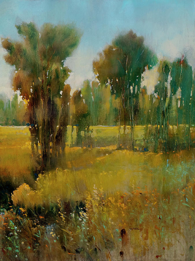 Summer Painting - Sunkissed Field II by Tim Otoole