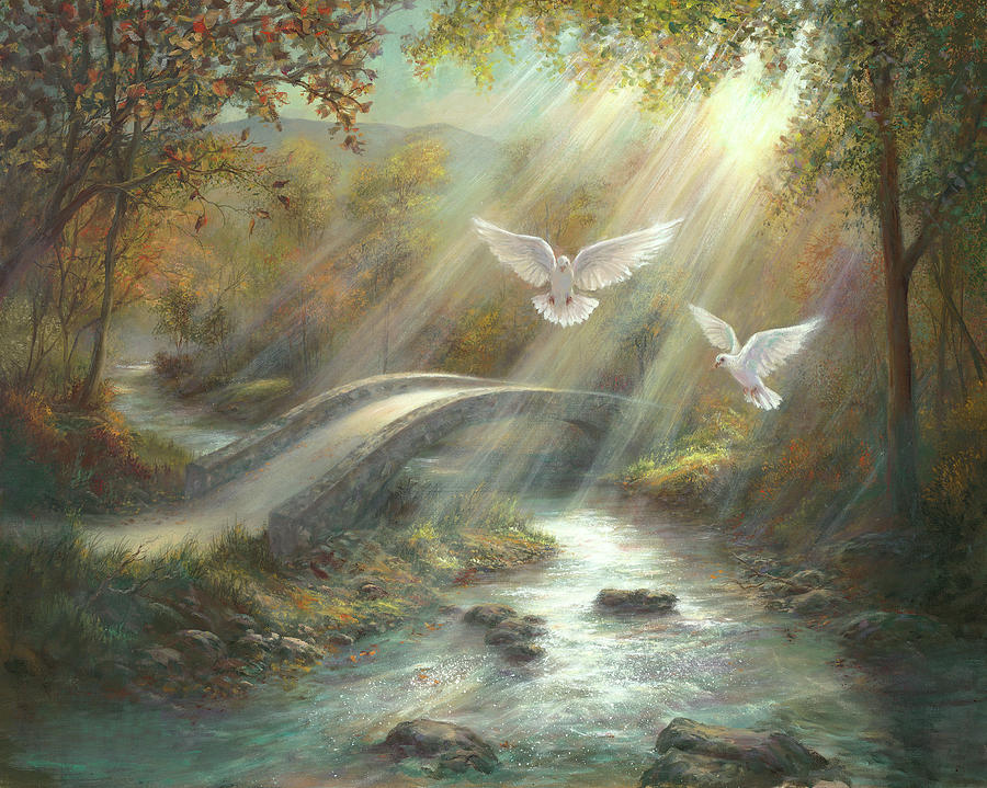 Sunlight Kisses Painting by Lynne Pittard