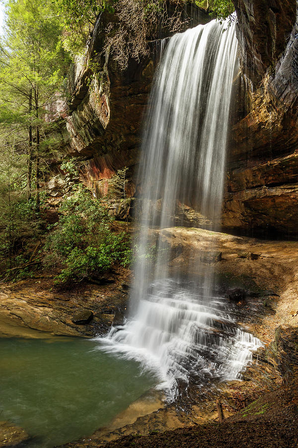 Sunlight on the Falls Photograph by Cindy Lyons - Fine Art America