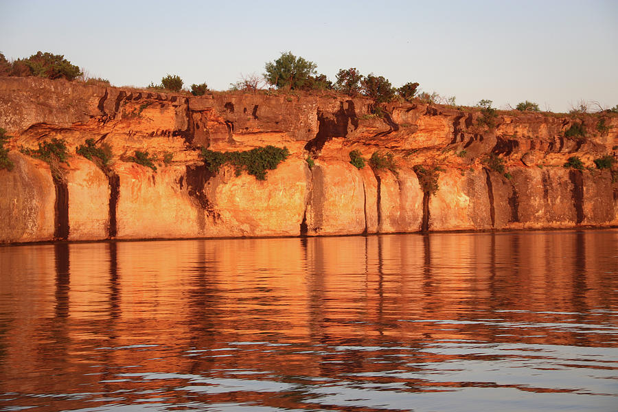 Sunlit Cliffs 1 Photograph by Emily Olson
