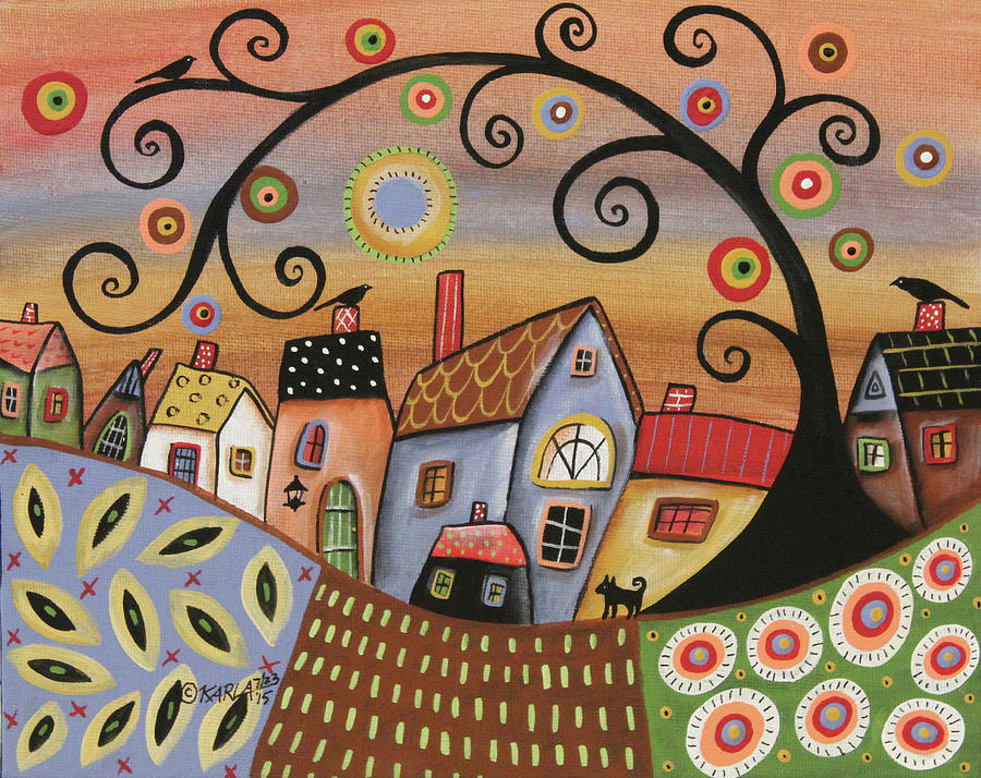 Sunny Day Painting by Karla Gerard - Pixels