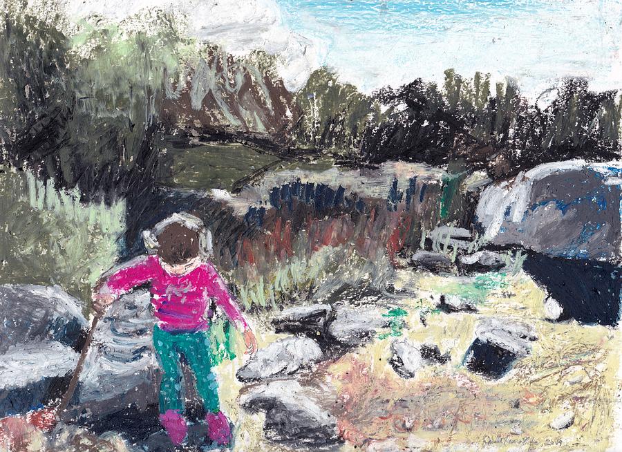 Sunny Hike Pastel by Danielle Rosaria