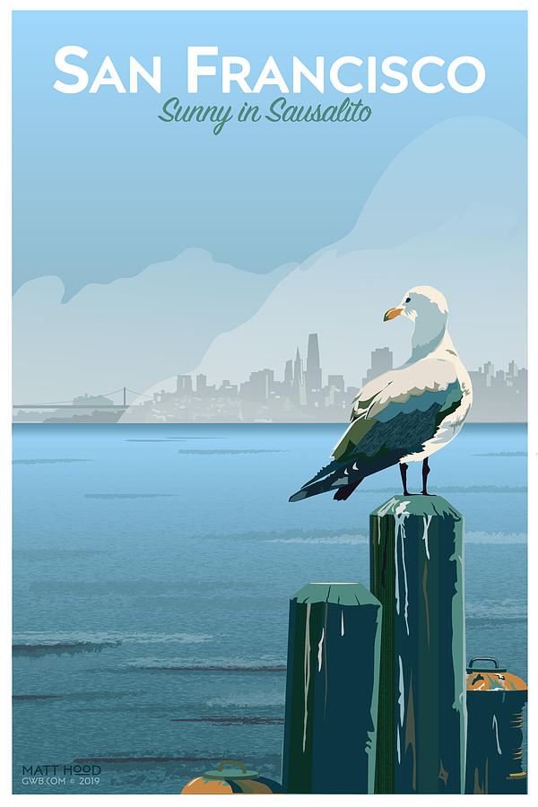 Sunny in Sausalito by Matt Hood Sunny in Sausalito by Matt Hood