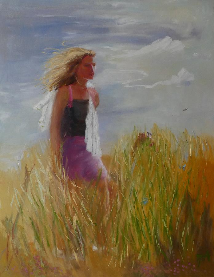 Sunny Painting by Irena Jablonski