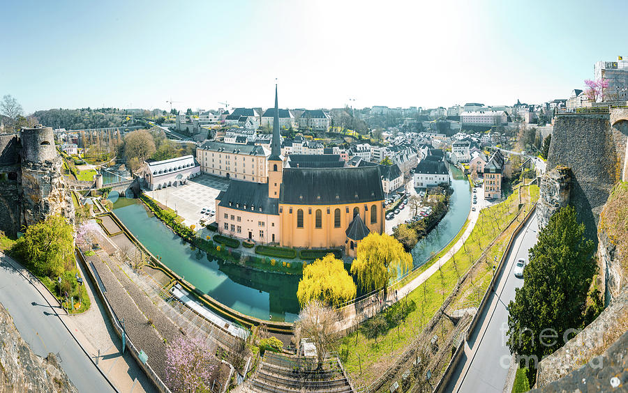 Sunny Luxembourg City Photograph by JR Photography