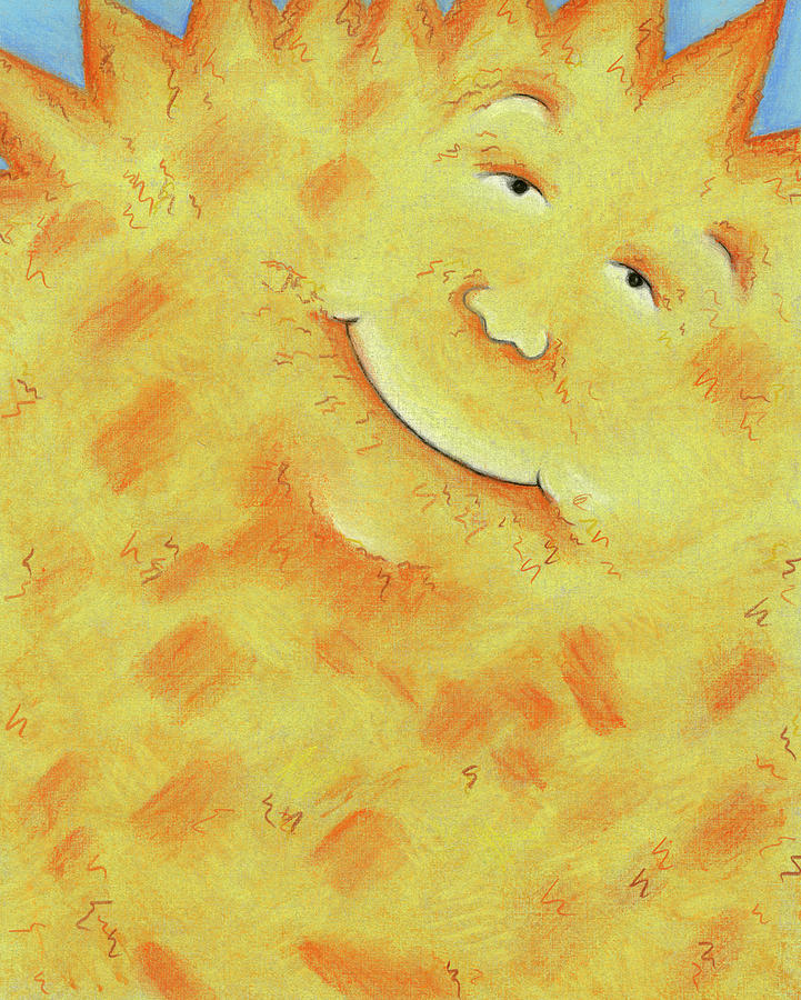 Sunny Smile Painting - Sunny Smile by Claudia Interrante