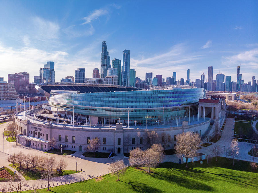 Sunny Soldier Field by Bobby King Sunny Soldier Field by Bobby King